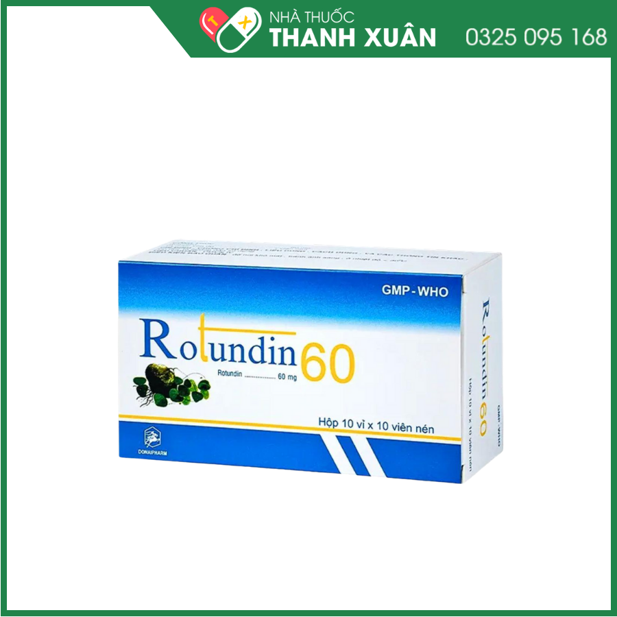 Rotundin 60 - Điều trị lo âu, căng thẳng